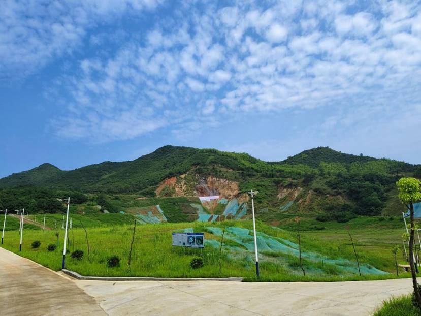 銅山、前山露天采坑復(fù)墾項(xiàng)目完成